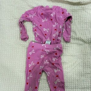 2t toddler girl PJS bundle
